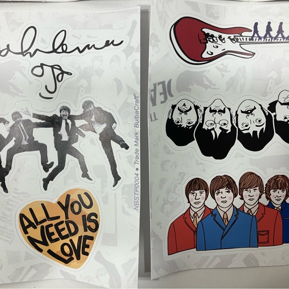 The Beatles Sticker Set - Picture 12 of 14